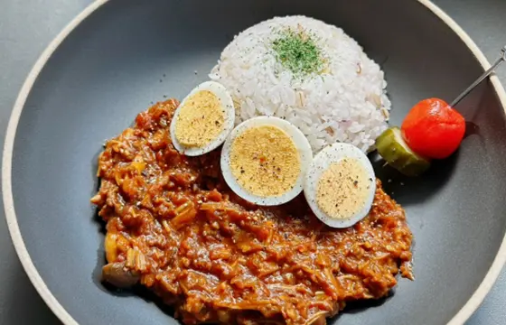 きのこキーマカレー